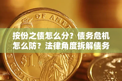 北京按份之债怎么分？债务危机怎么防？法律角度拆解债务分配与风险自保指南