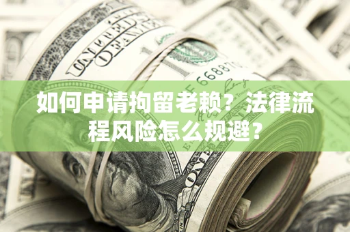 北京如何申请拘留老赖？法律流程风险怎么规避？