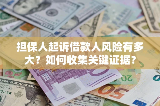 北京担保人起诉借款人风险有多大？如何收集关键证据？