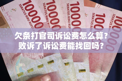 北京欠条打官司诉讼费怎么算？败诉了诉讼费能找回吗？