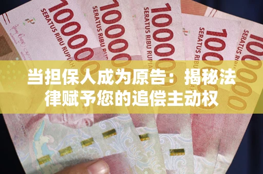 北京当担保人成为原告:揭秘法律赋予您的追偿主动权 北京当担保人成为原告:揭秘法律赋予您的追偿主动权