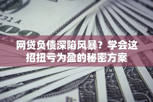 北京网贷负债深陷风暴？学会这招扭亏为盈的秘密方案