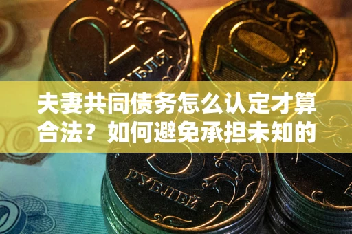 北京夫妻共同债务怎么认定才算合法？如何避免承担未知的债务风险？