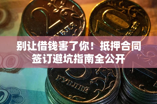 北京别让借钱害了你！抵押合同签订避坑指南全公开
